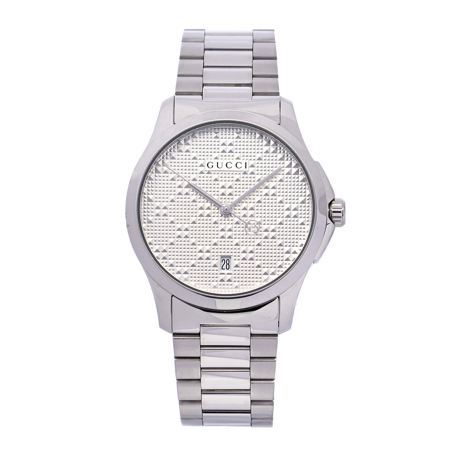 Stainless Steel 38mm G-Timeless Diamante Quartz Watch