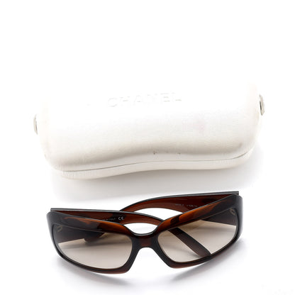 Chanel Mother of Pearl CC Sunglasses 5076-H Brown 8 of 8