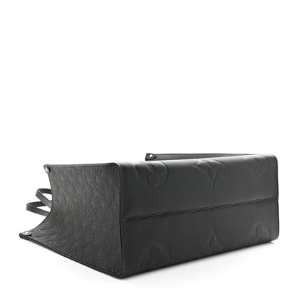 Louis Vuitton Empreinte Monogram Giant Onthego GM Black 4 of 10