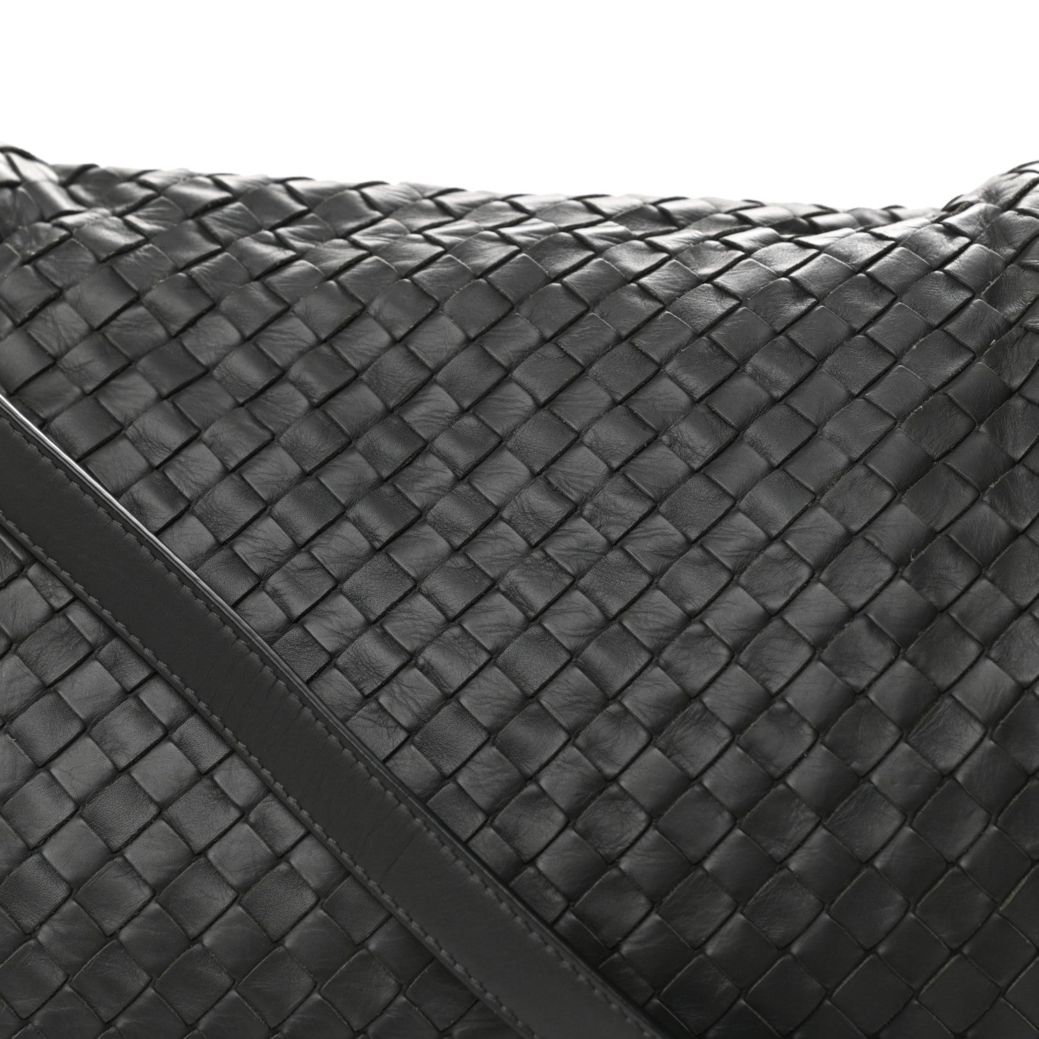 Bottega Veneta Nappa Intrecciato Message Bag Grey 8 of 11