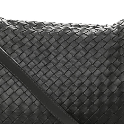 Bottega Veneta Nappa Intrecciato Message Bag Grey 8 of 11