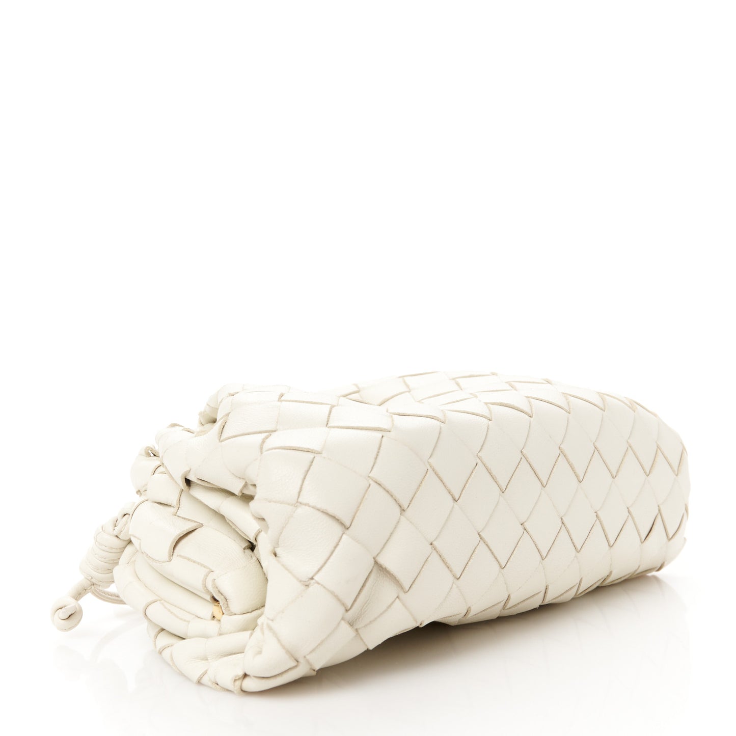 Nappa Intrecciato The Mini Pouch Chalk
