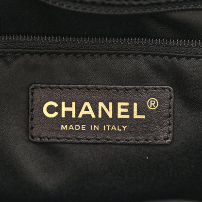 Chanel Caviar Quilted Petit Shopping Tote PST Black 6 of 10