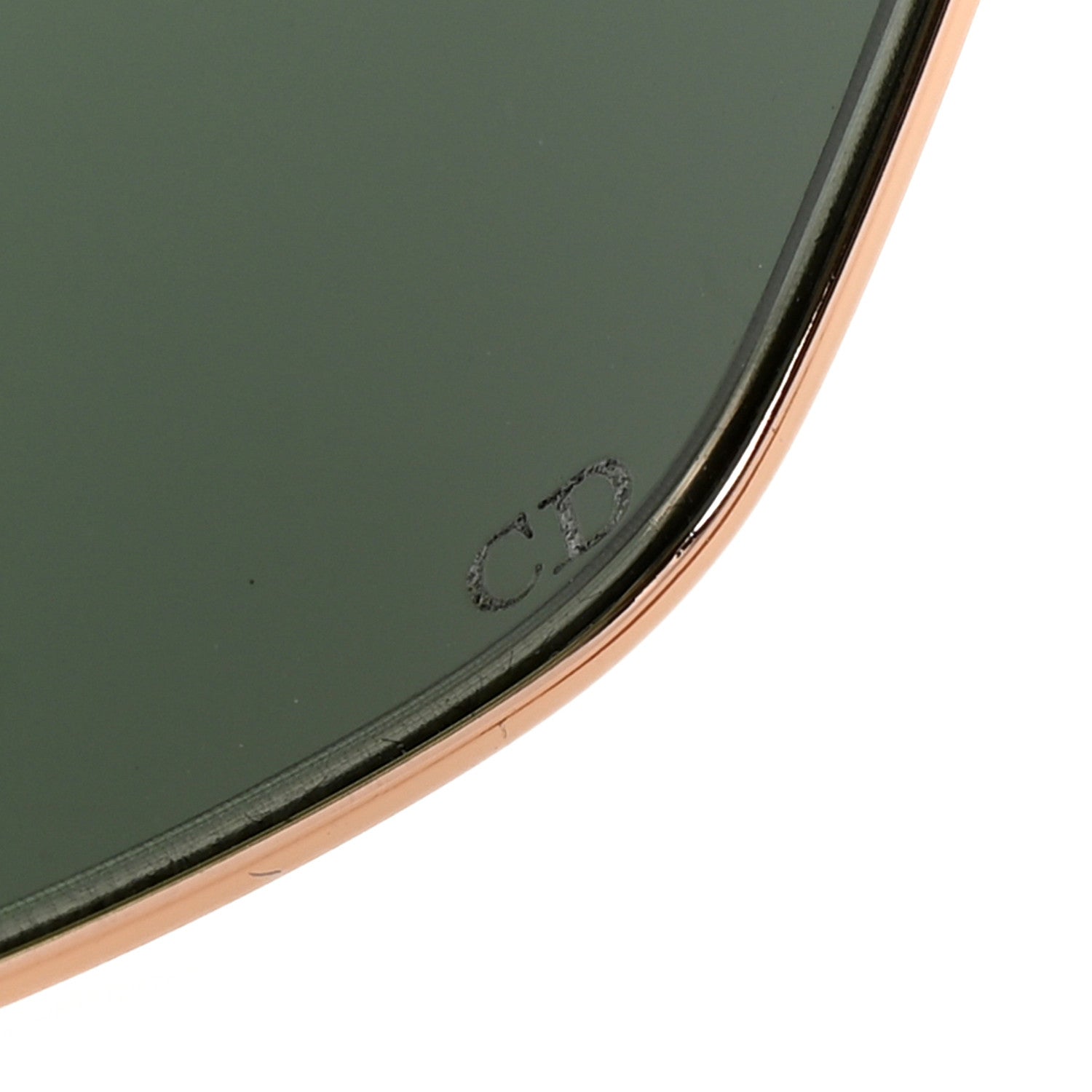 Christian Dior Metal Stellaire 8 Sunglasses Rose Gold Green 10 of 11