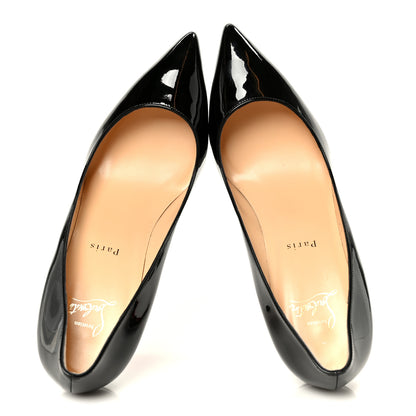 Christian Louboutin Patent Pigalle Follies 85 Pumps 40.5 Black 2 of 9