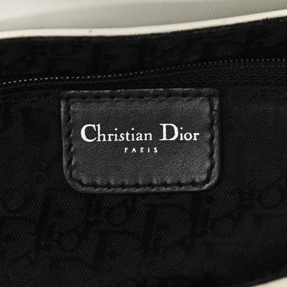Christian Dior Coated Canvas Crystal Hardcore Bag White 6 of 19