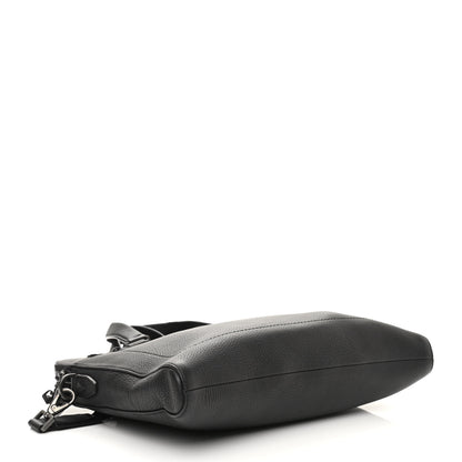 Salvatore Ferragamo Tumbled Calfskin Business Bag Black 4 of 11