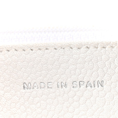 Chanel Caviar Timeless CC Wallet on Chain WOC White 7 of 11