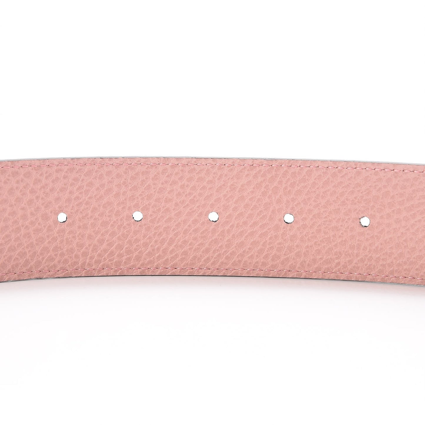 Calfskin 1973 Reversible Belt 95 38 Black Pink