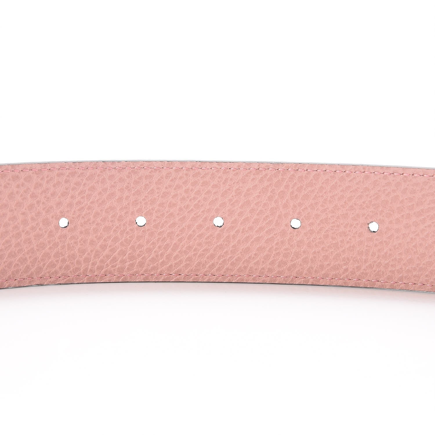 Gucci Calfskin 1973 Reversible Belt 95 38 Black Pink 6 of 7