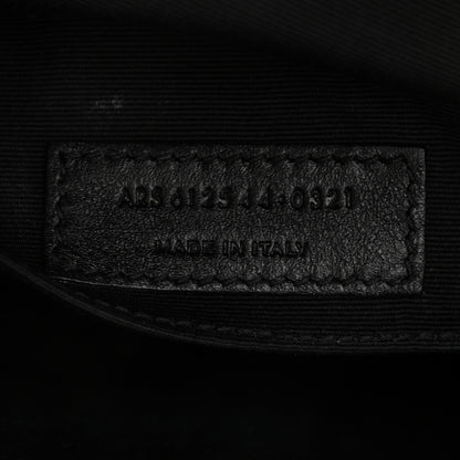 Saint Laurent Calfskin Matelasse Monogram Lou Camera Bag Dark Beige 6 of 10