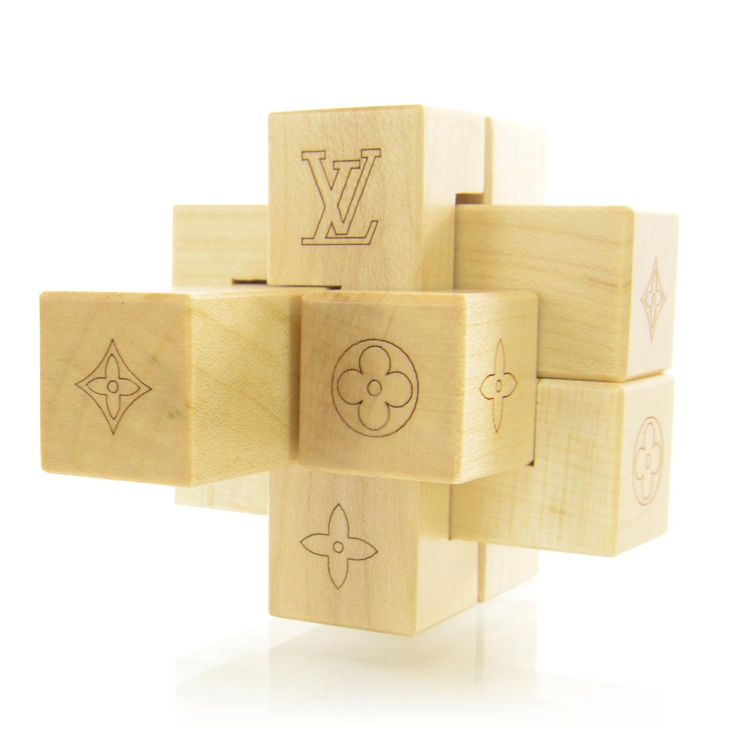 Le Pateki Wood Cube Puzzle