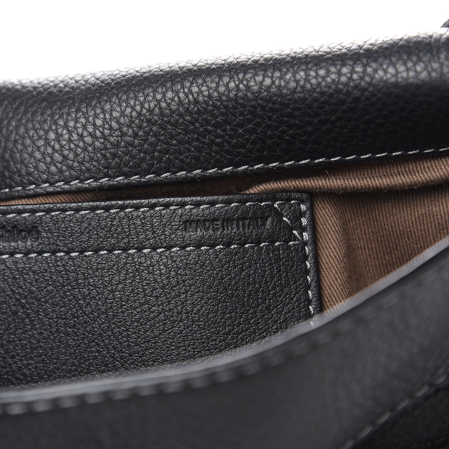 Calfskin Medium Marcie Round Crossbody Bag Black