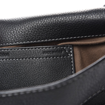 Chloe Calfskin Medium Marcie Round Crossbody Bag Black 7 of 11