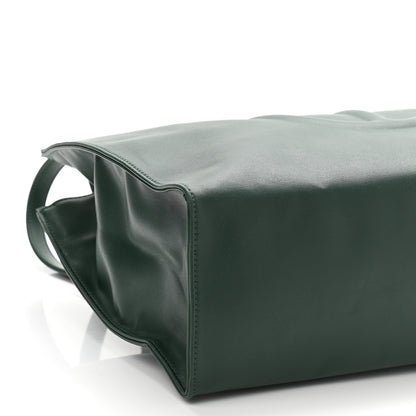 Telfar Vegan Leather Medium Shopping Bag Dark Olive 9 of 11