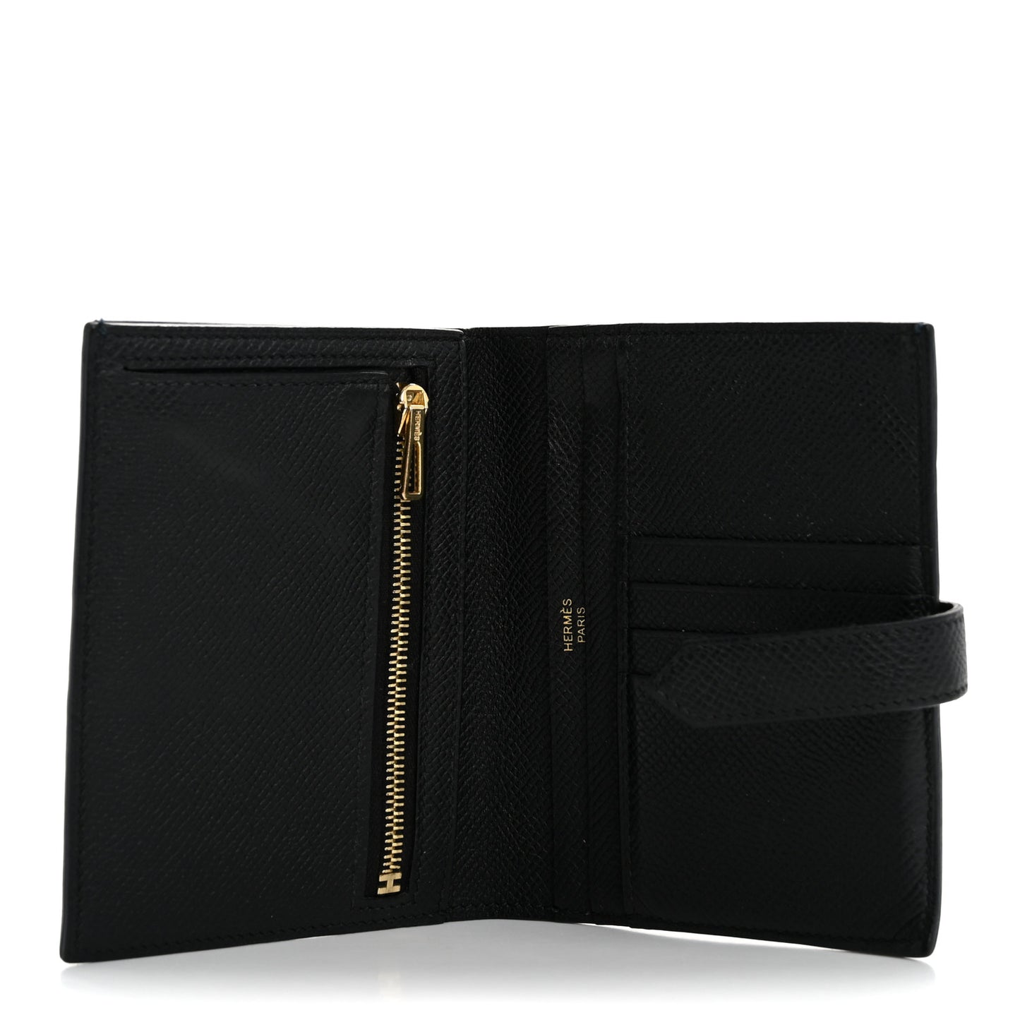 Epsom Bearn Compact Wallet Black
