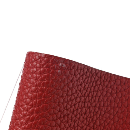 Hermes Togo Ulysse Mini Notebook Rouge Garance 8 of 8