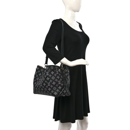 Louis Vuitton Mahina Flight Mode Bella Tote Black 2 of 8