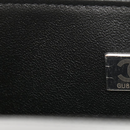 Chanel Patent Calfskin Quilted Mini Rectangular Flap So Black 6 of 10