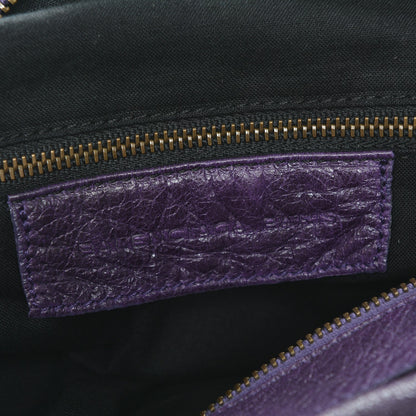 Balenciaga Chevre Classic Hardware Twiggy Eggplant 6 of 8