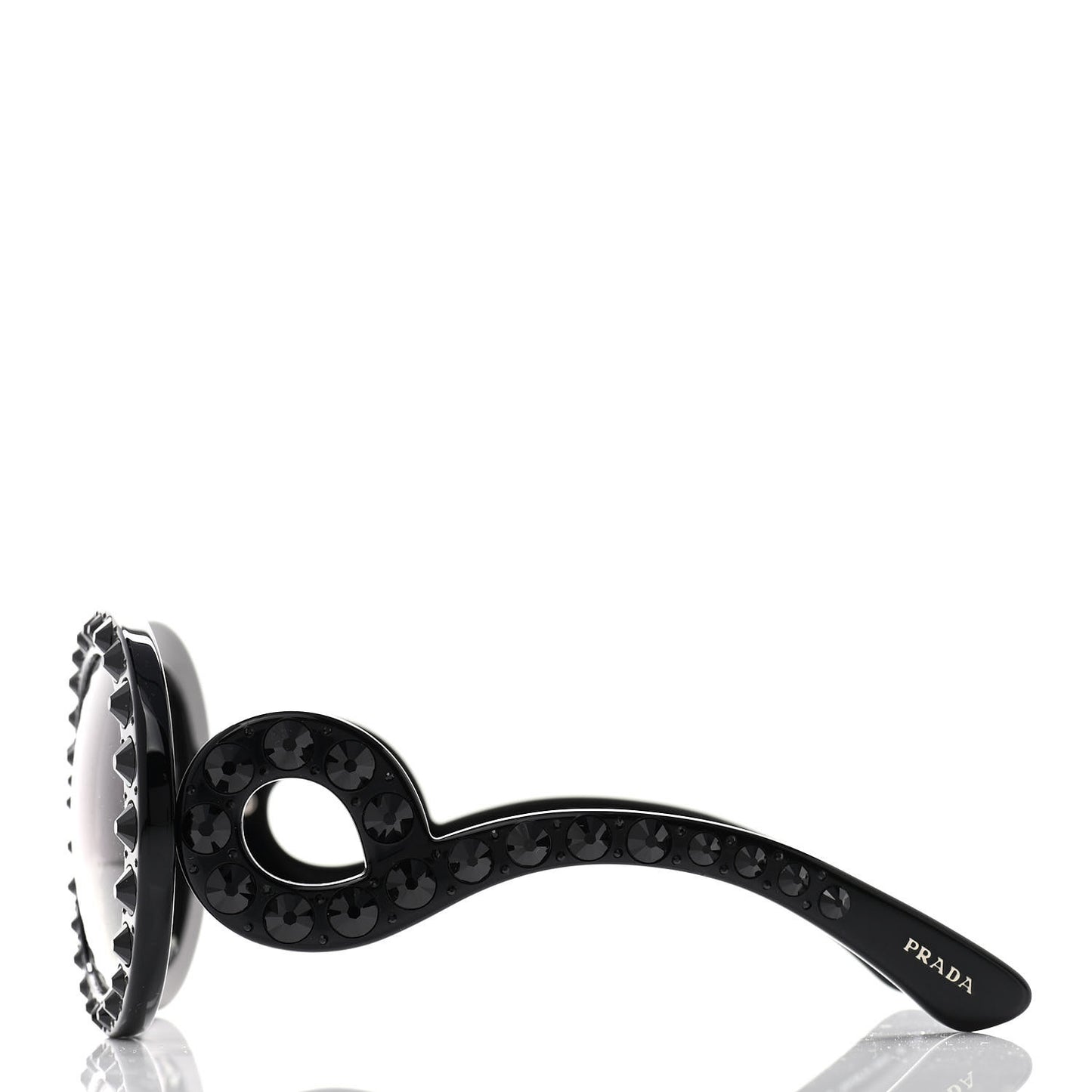 Crystal Baroque Sunglasses SPR 31P Black