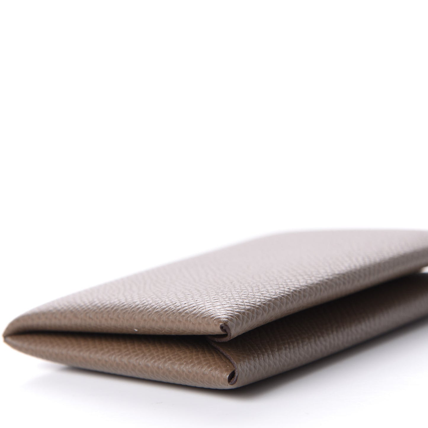 Epsom Calvi Card Case Etoupe