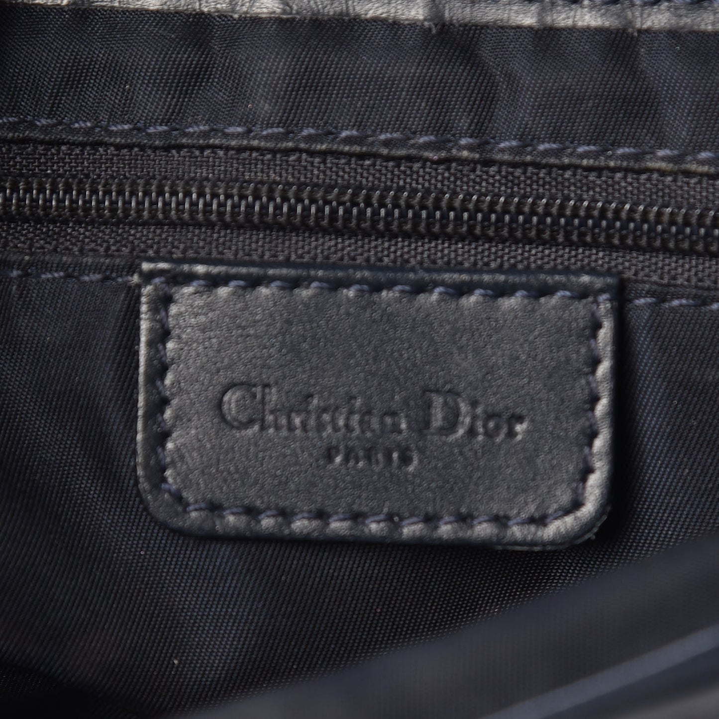 Monogram Saddle Bag Blue
