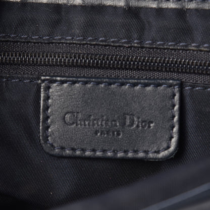 Christian Dior Monogram Saddle Bag Blue 8 of 9