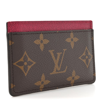 Louis Vuitton Monogram Card Holder Fuchsia 3 of 10