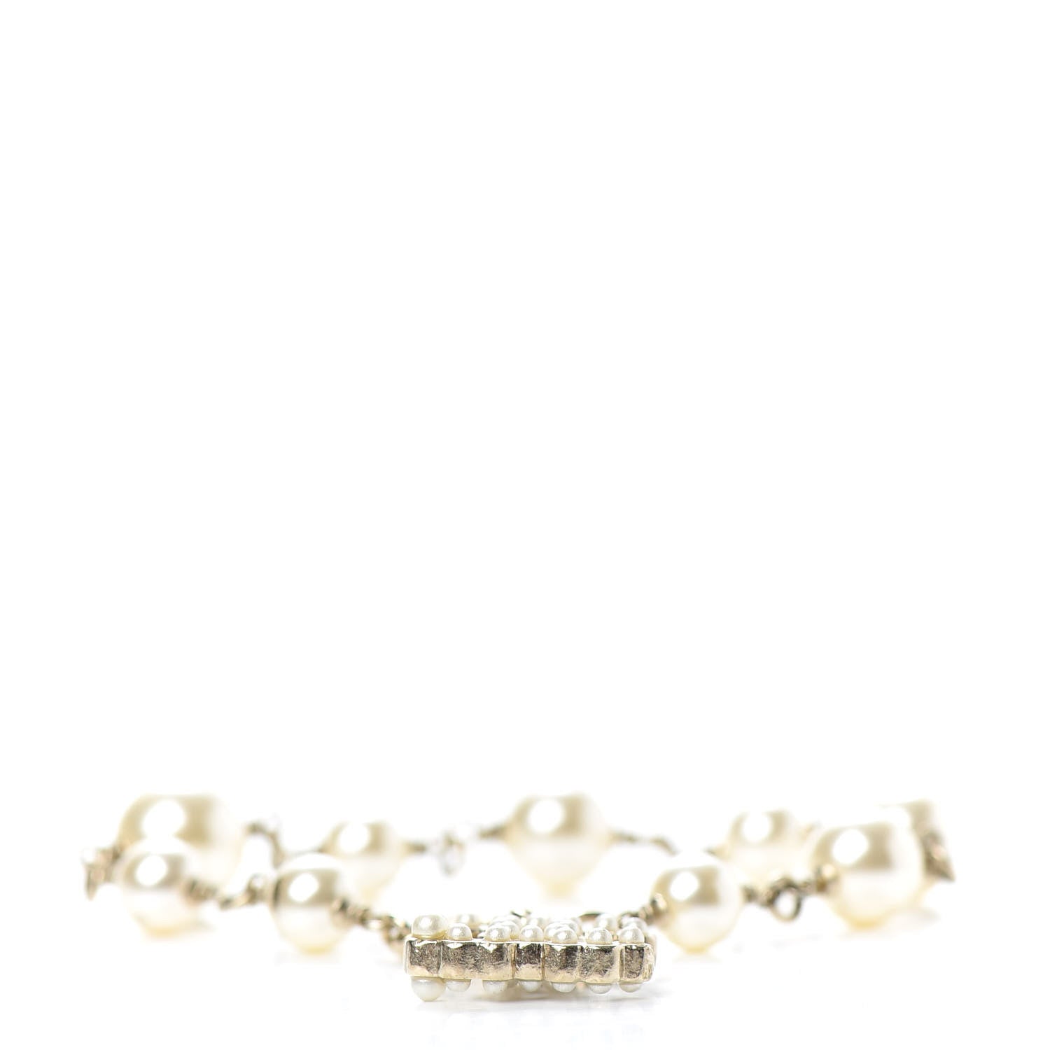 Chanel Pearl CC Bracelet Gold 4 of 5
