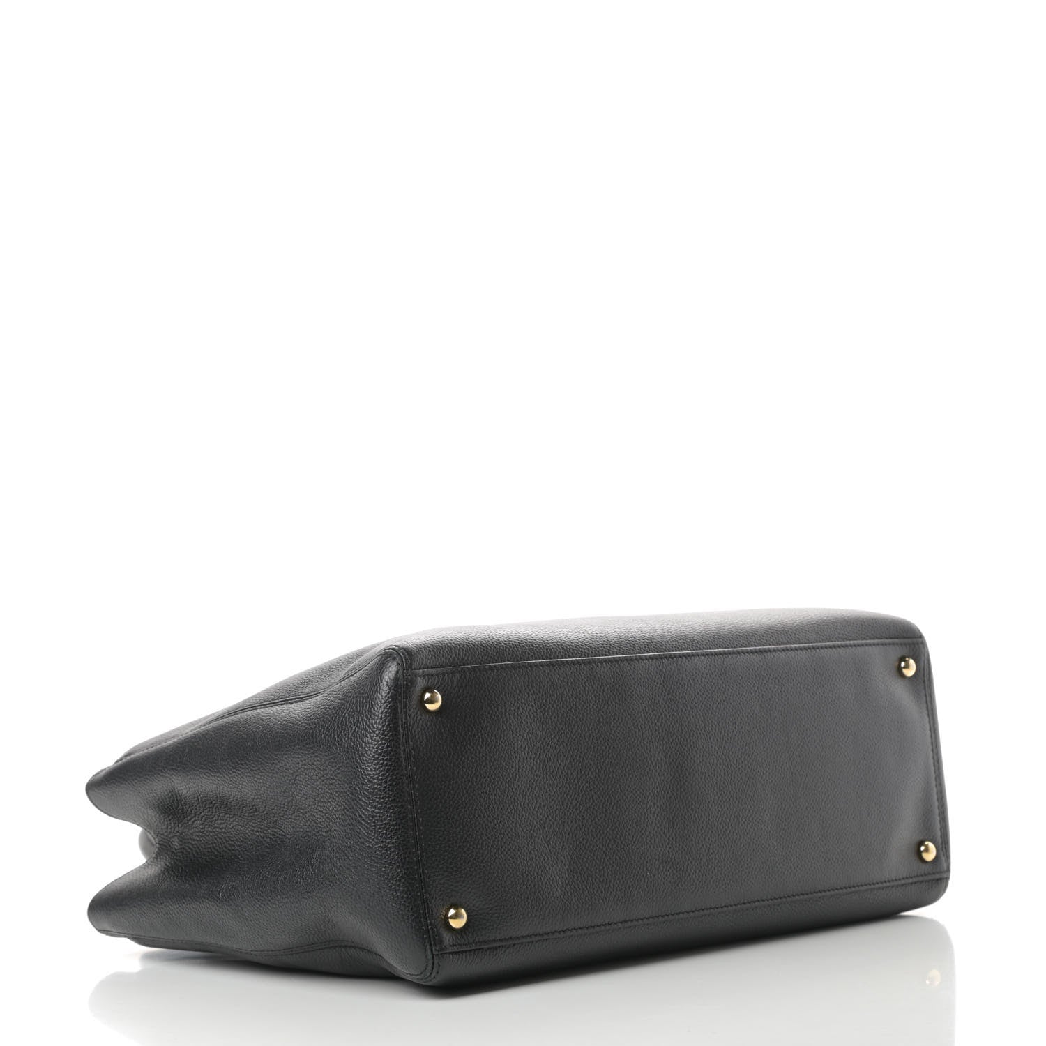 Chanel Calfskin Cerf Executive Shopper Tote Black 5 of 16