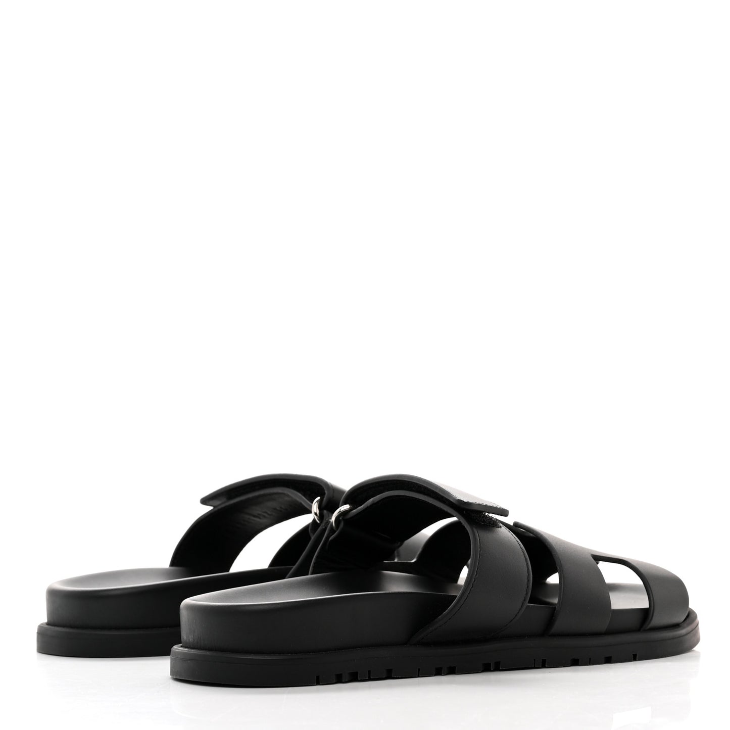 Calfskin Womens Chypre Sandals 36 Black