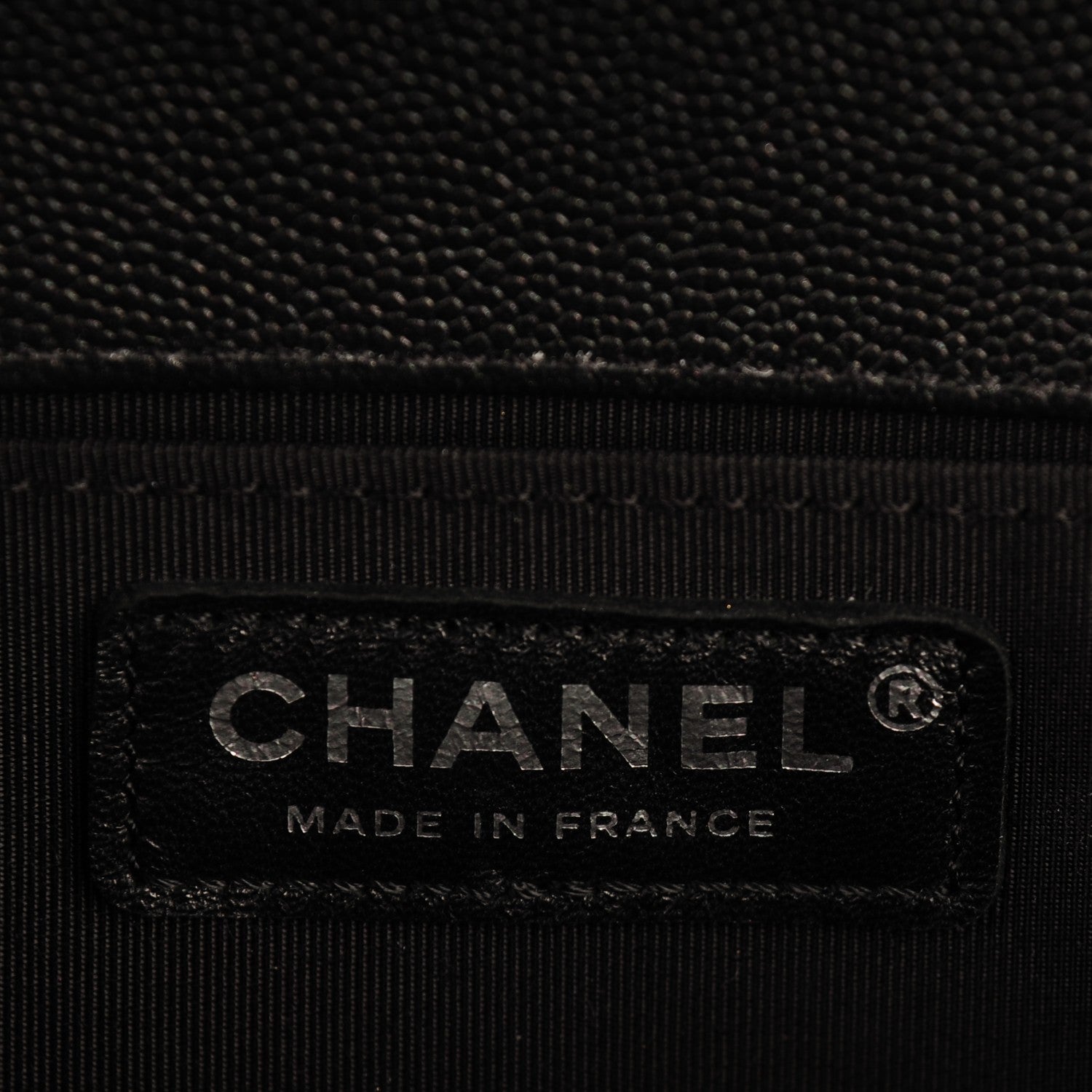 Chanel Caviar Quilted Medium Boy Flap So Black 6 of 7