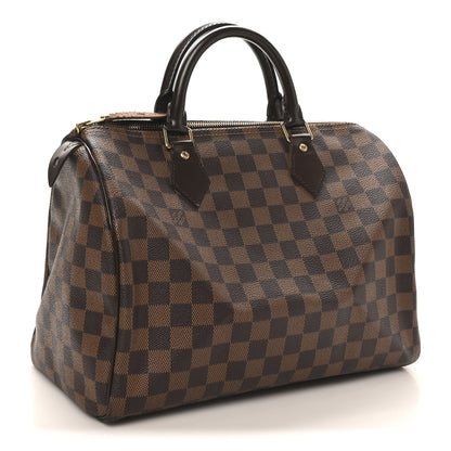 Louis Vuitton Damier Ebene Speedy 30 3 of 10