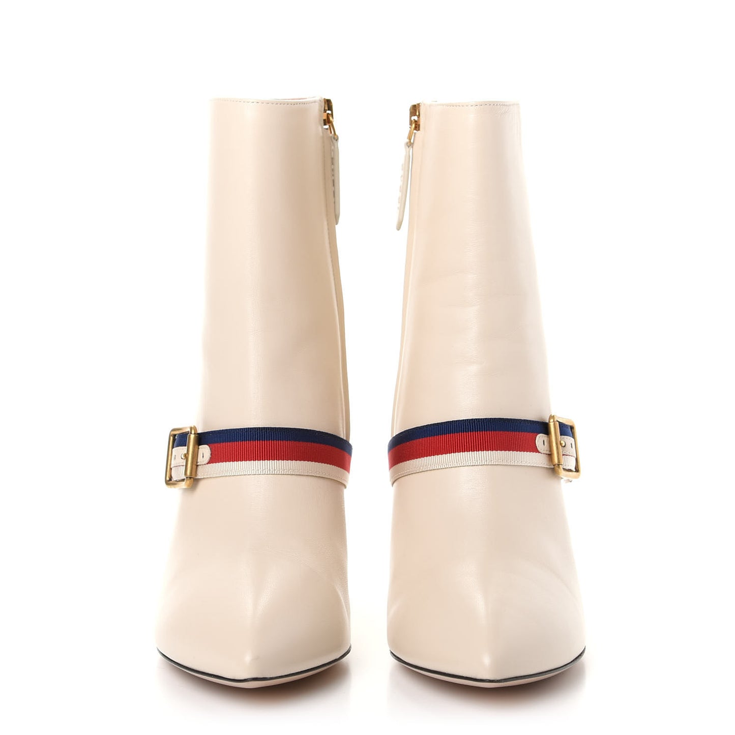 Nappa Sylvie Ankle Boots 38 Mystic White