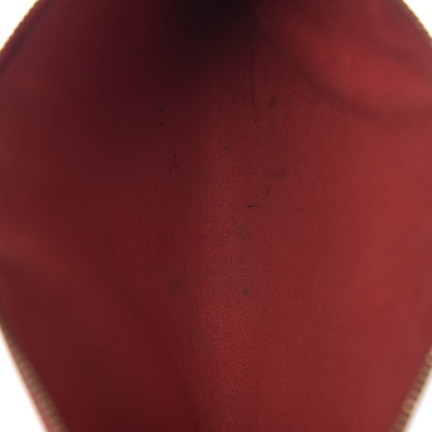 Epi Pochette Accessories 24 Castillan Red