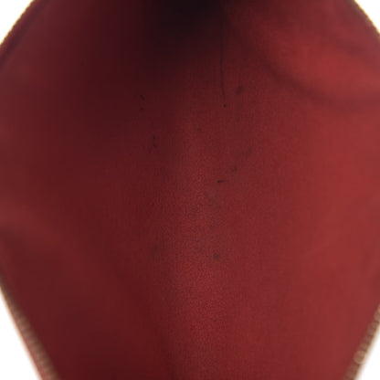 Louis Vuitton Epi Pochette Accessories 24 Castillan Red 8 of 13