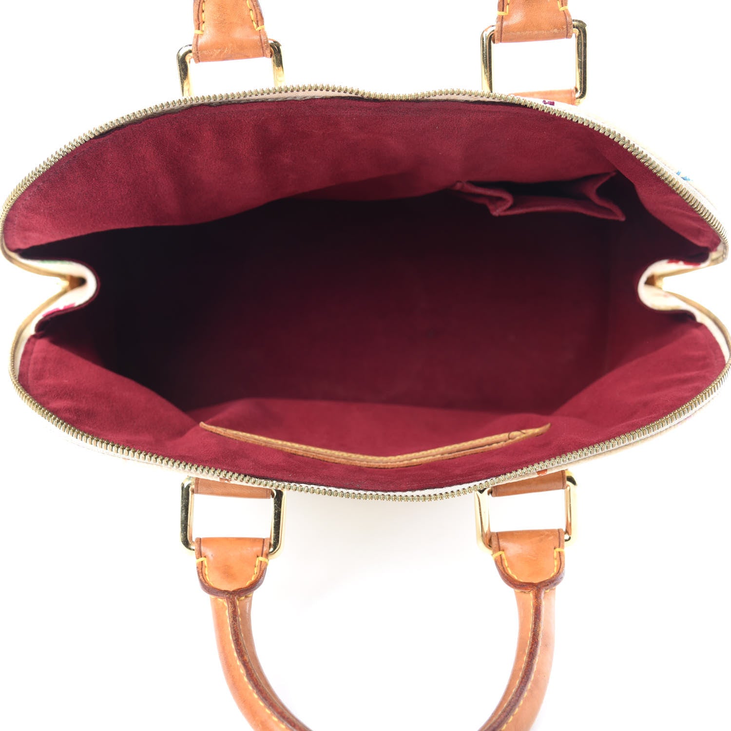 Louis Vuitton Monogram Multicolor Alma White 5 of 14