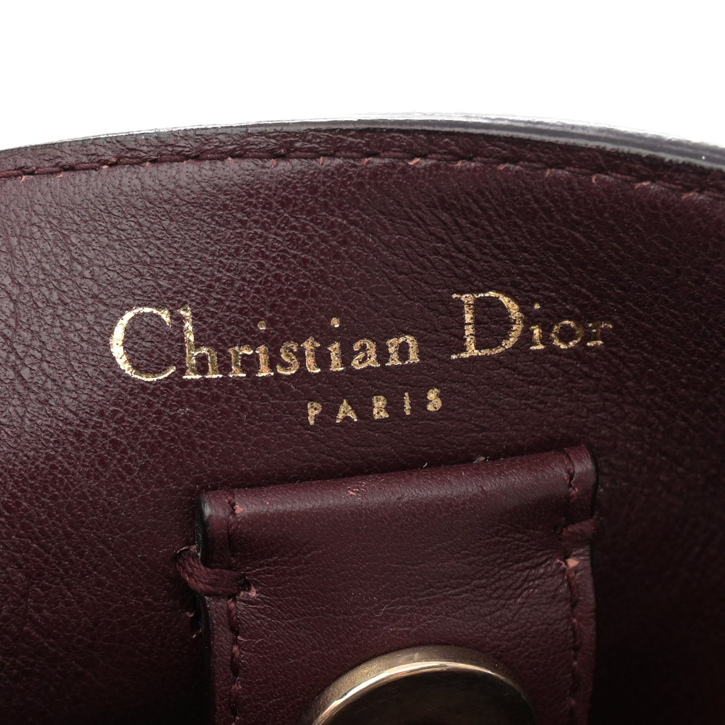 Bullcalf Medium Diorissimo Tote Red