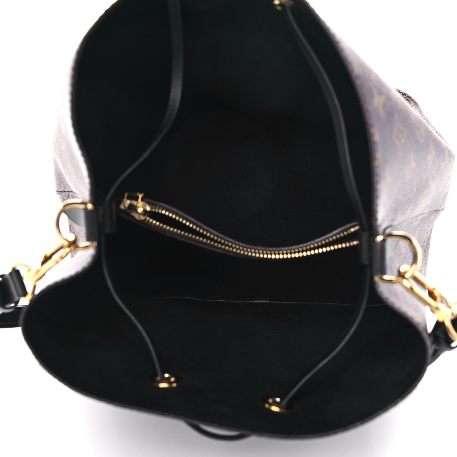 Louis Vuitton Monogram Neonoe MM Black 5 of 10