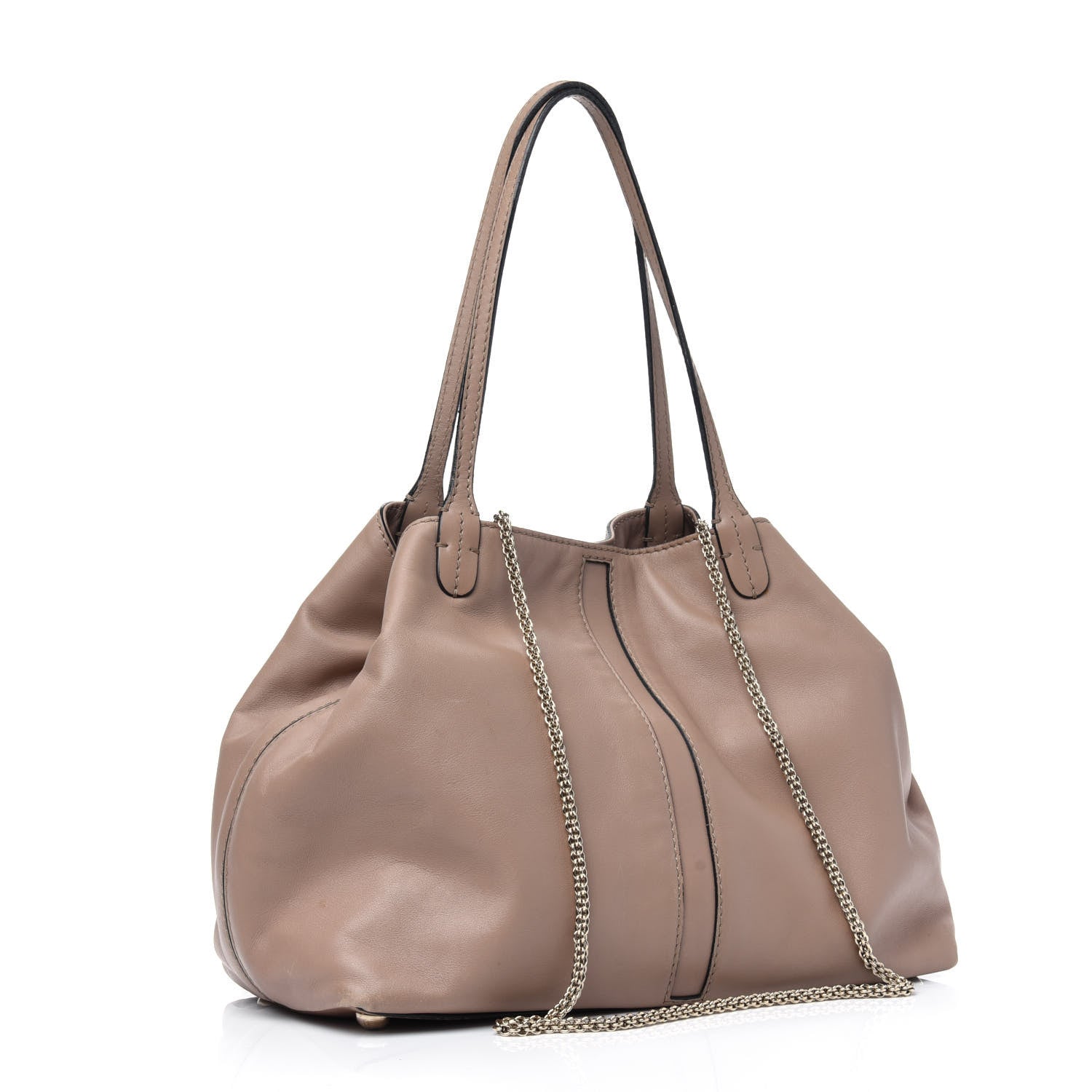 Valentino Garavani Calfskin Va Va Voom Tote Poudre 4 of 21
