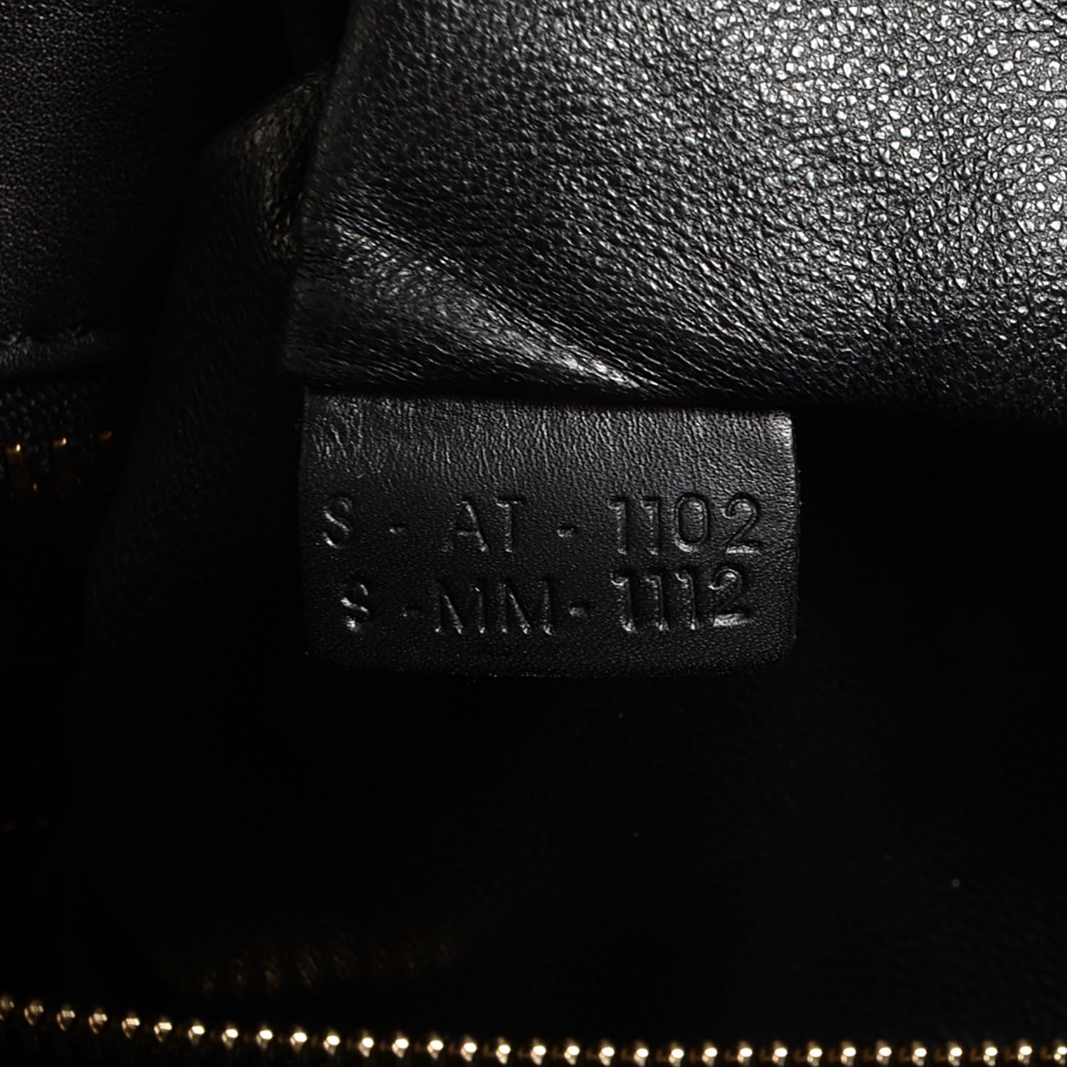 Celine Smooth Calfskin Shrunken Lambskin Mini Bi-Color Luggage Black White 7 of 9