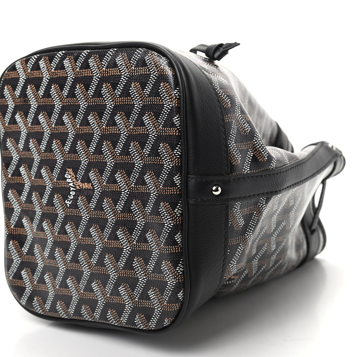 Goyard Goyardine Petit Flot Bucket Bag PM Black 8 of 8