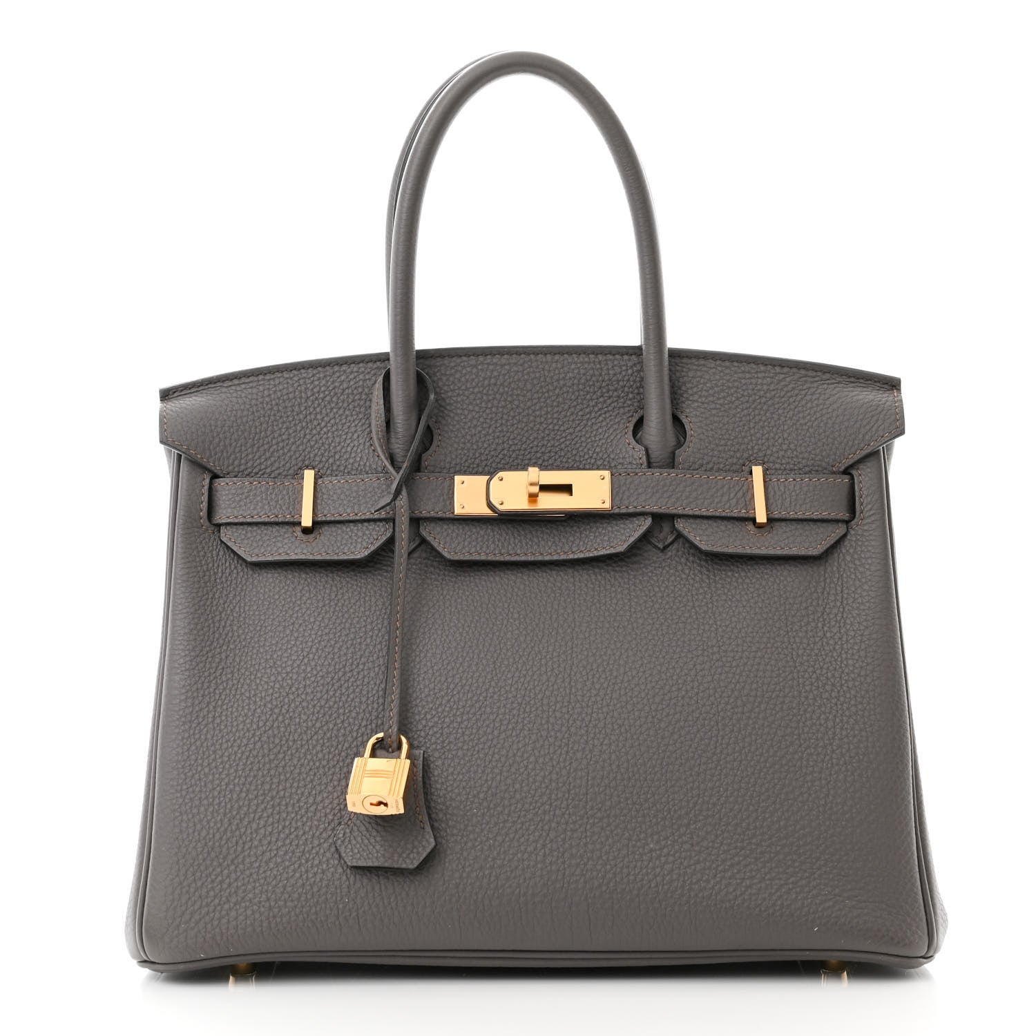 Hermes Togo Birkin 30 Etain 1 of 10