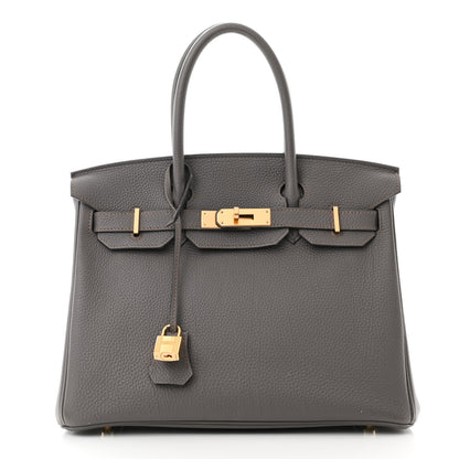 Hermes Togo Birkin 30 Etain 1 of 10