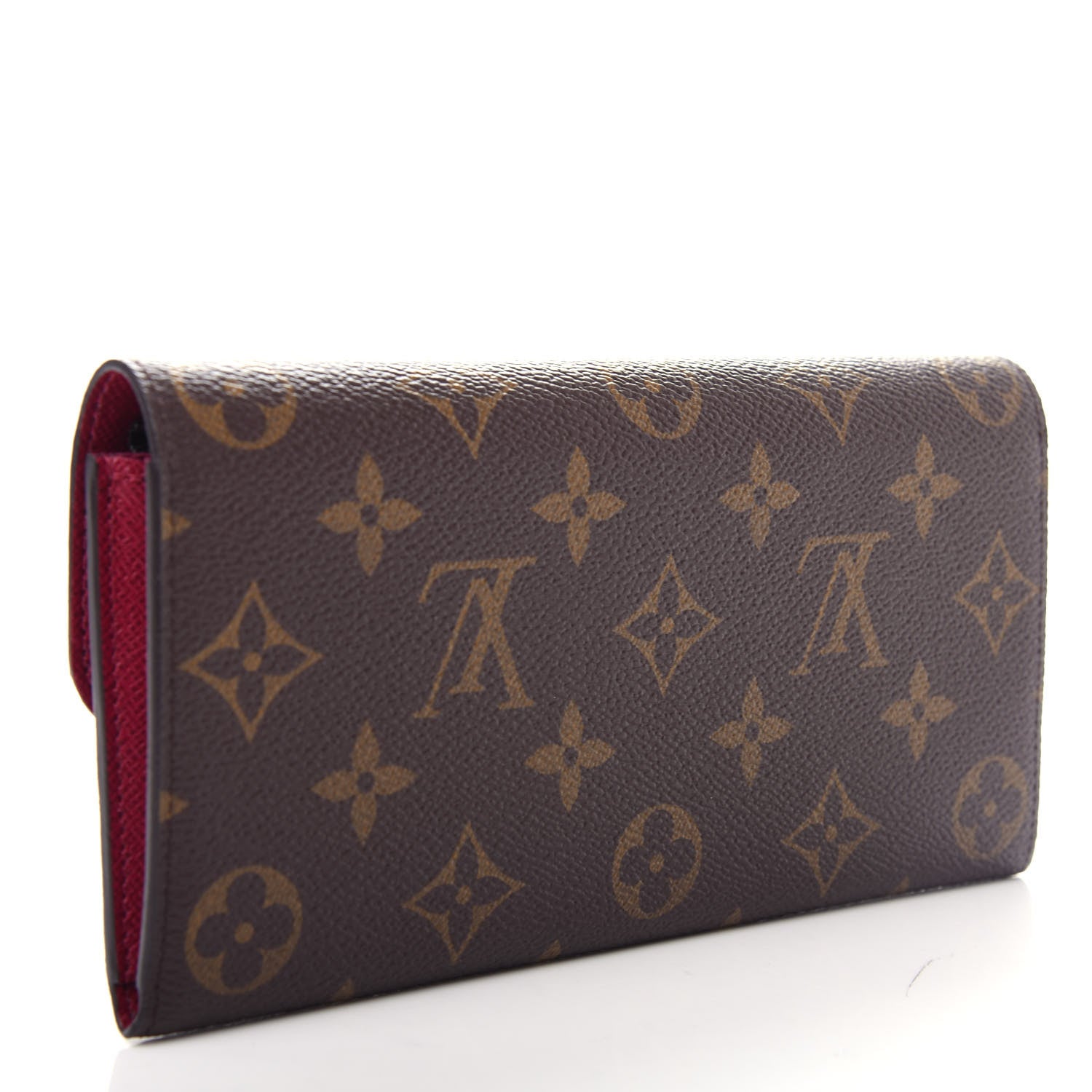 Louis Vuitton Monogram Emilie Wallet Fuchsia 3 of 8