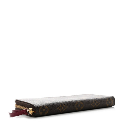 Louis Vuitton Monogram Clemence Wallet Fuchsia 4 of 9