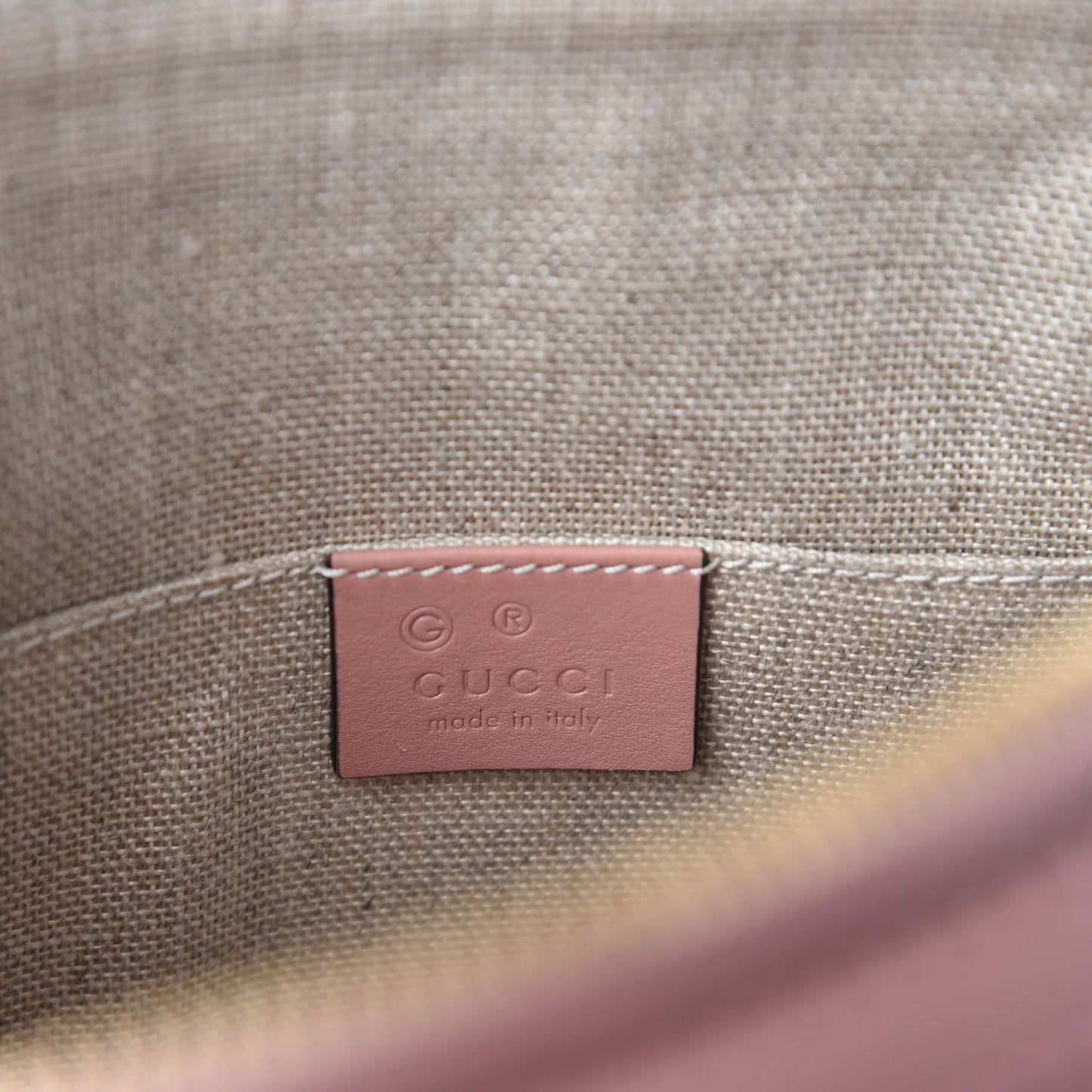 Microguccissima Mini Dome Bag Soft Pink