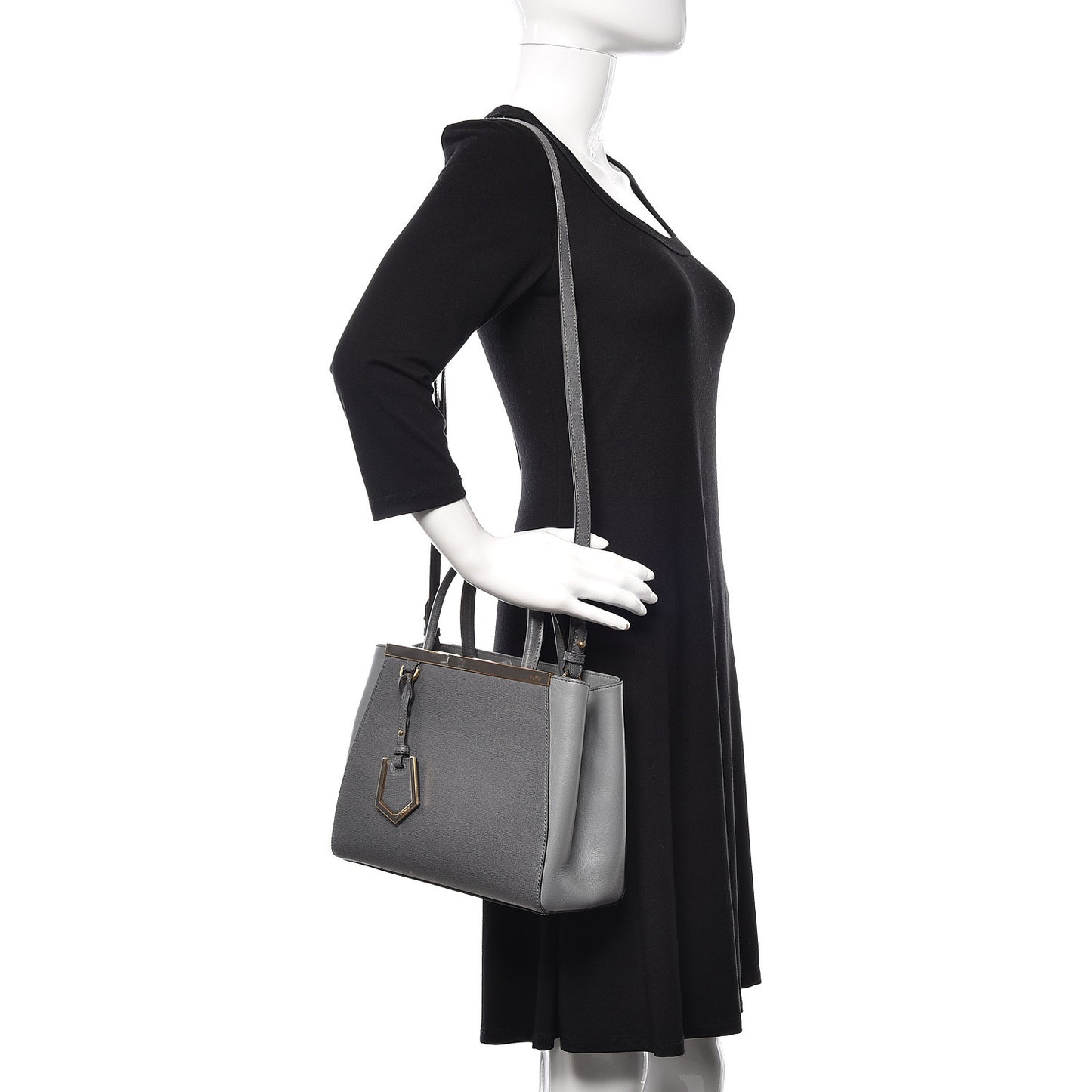 Vitello Elite Petite 2Jours Tote Grigio Grigio Chiaro