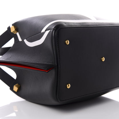 Valentino Garavani Nappa VLogo Small Escape Tote Black 5 of 8